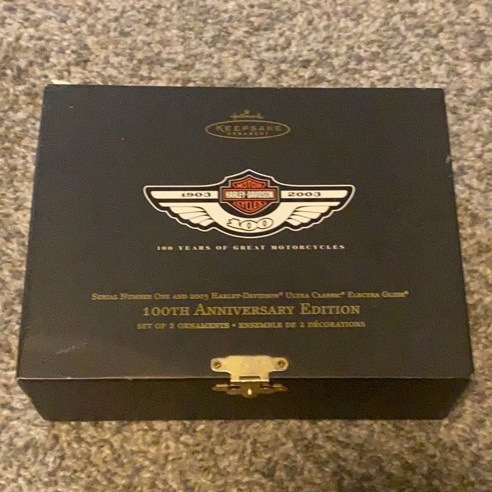 Harley Davidson 100th anniversary Ornament